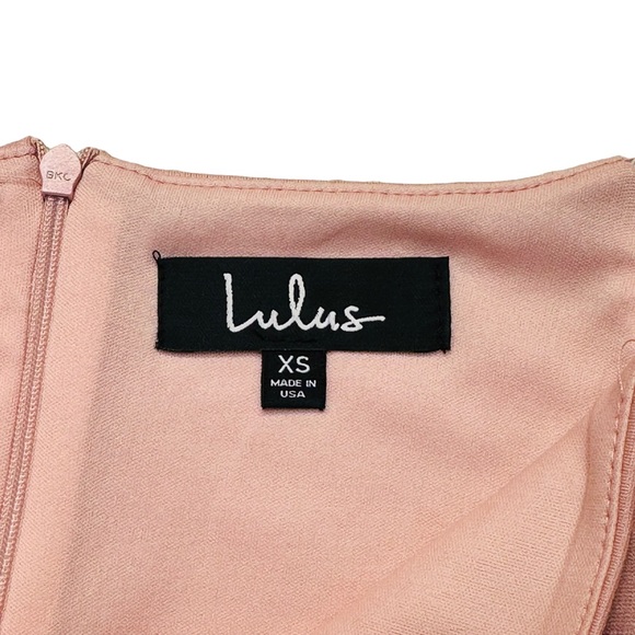 Lulus All She Wants Blush Pink Off-the-Shoulder Midi Dress - Picture 4 of 15